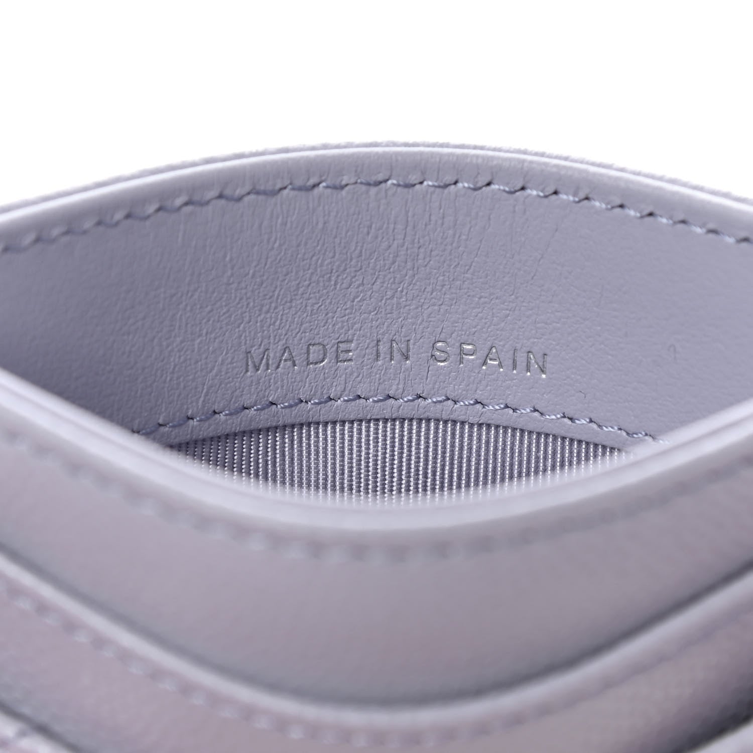Chanel Caviar Quilted Card Holder Light Purple 7 of 8