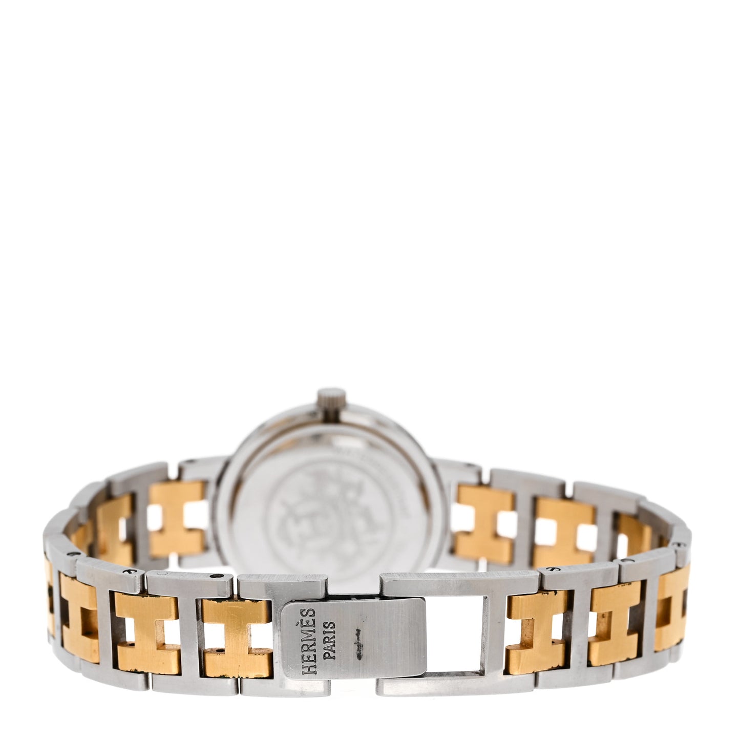 Stainless Steel 24mm Clipper Quartz Watch Gold