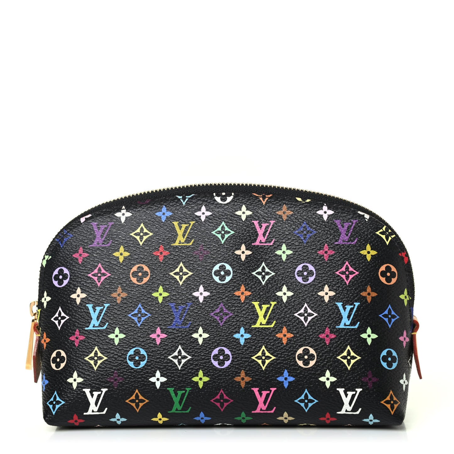 Monogram Multicolor Cosmetic Pouch Black Grenade