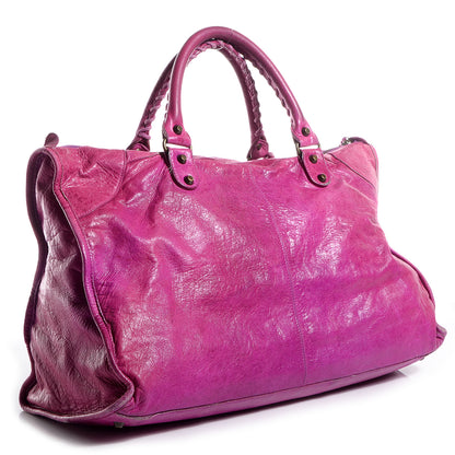 Balenciaga Chevre Work Magenta 4 of 11