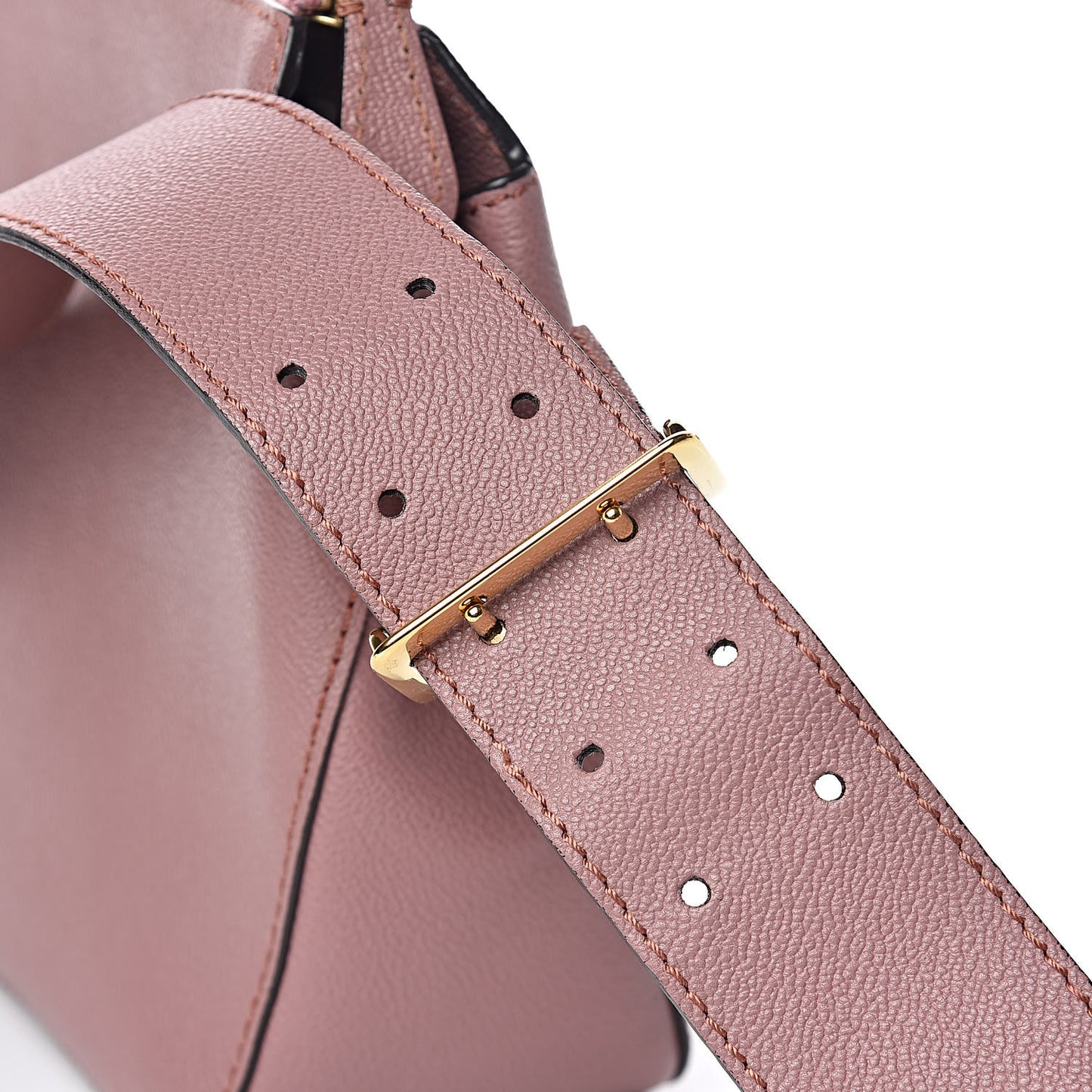 Soft Grain Calfskin Small Helmsley Crossbody Mauve Pink