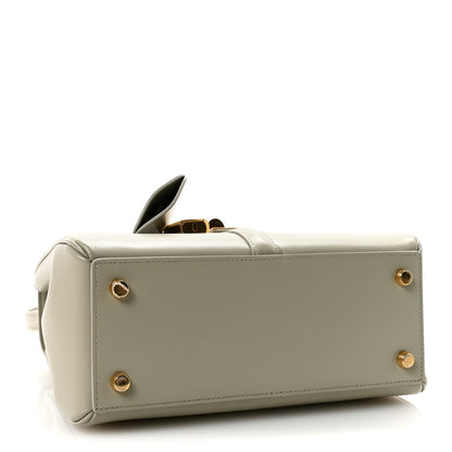 Celine Satinated Calfskin Small 16 Top Handle Bag Green Clay 4 of 11