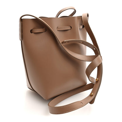 Mansur Gavriel Calfskin Mini Mini Bucket Bag Biscotto 3 of 9