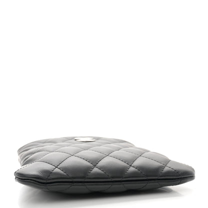 Chanel Lambskin Quilted Crossbody Bag Black 4 of 10