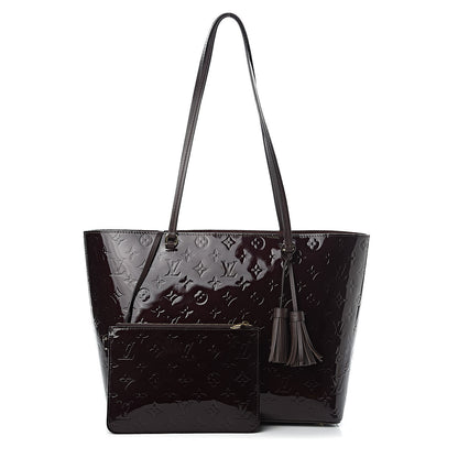 Louis Vuitton Vernis Long Beach MM Amarante 3 of 13