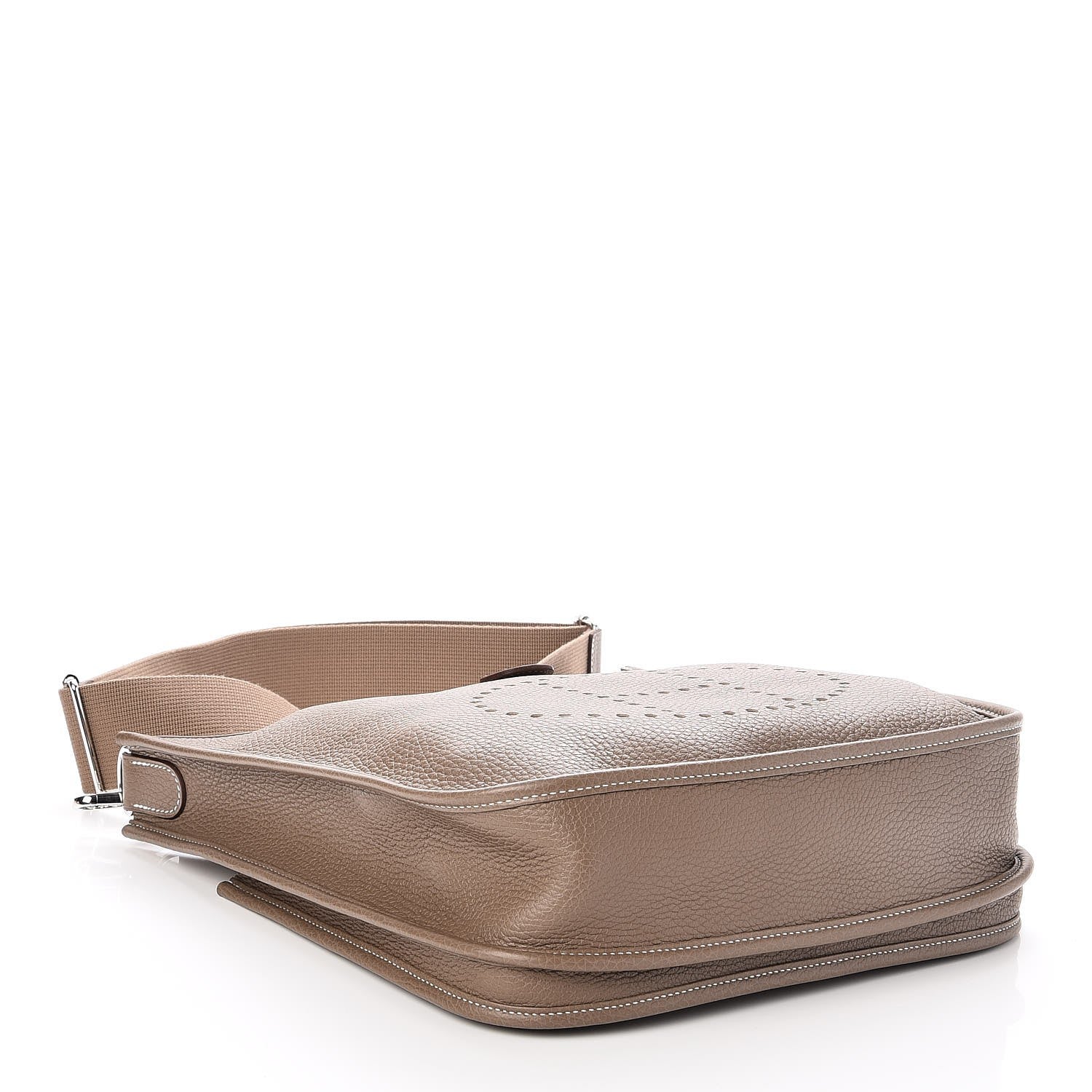 Hermes Taurillon Clemence Evelyne III PM Etoupe 4 of 7