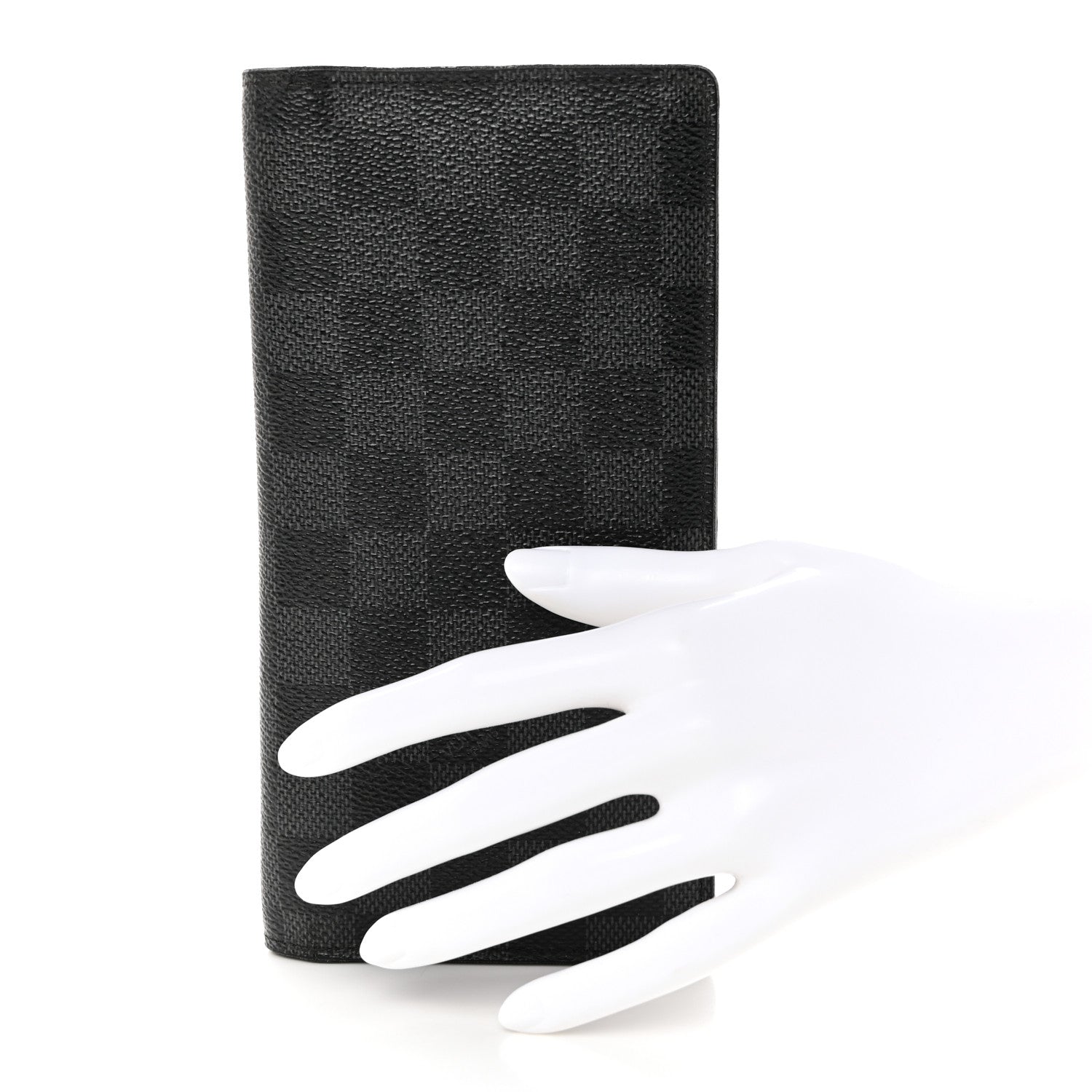 Louis Vuitton Damier Graphite Brazza Wallet 2 of 11