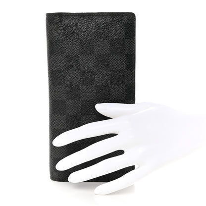 Louis Vuitton Damier Graphite Brazza Wallet 2 of 11