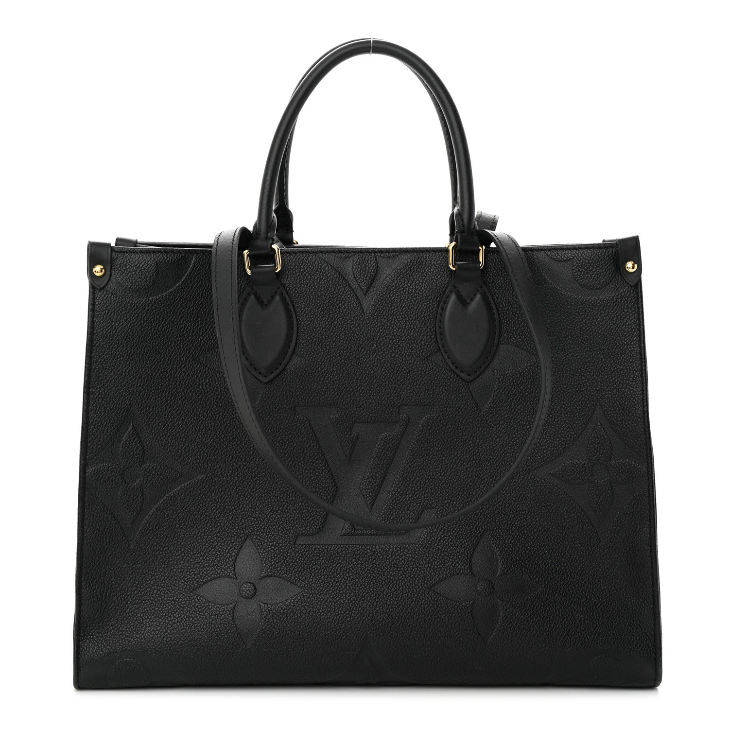 Louis Vuitton Empreinte Monogram Giant Onthego MM Black 1 of 15