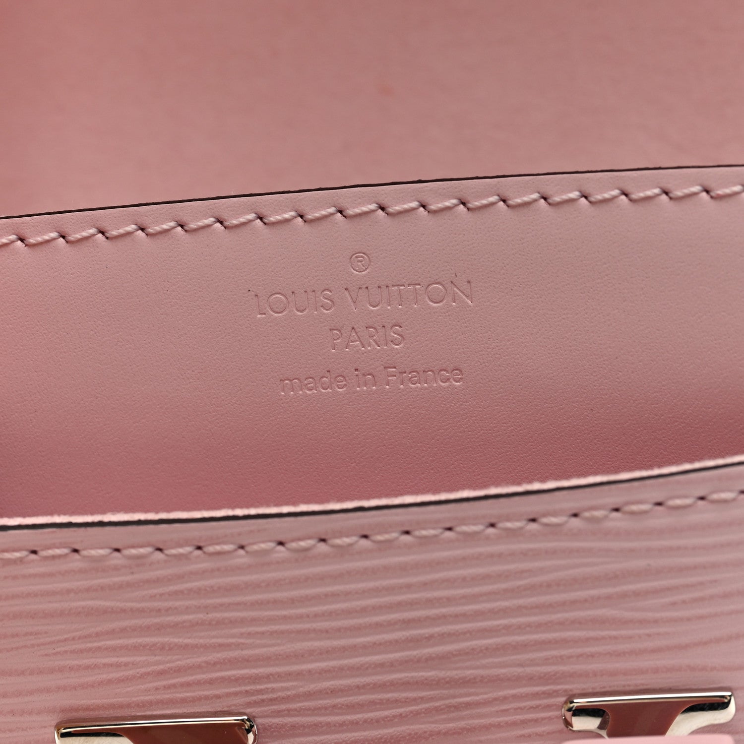 Louis Vuitton Epi Louise PM Rose Clair 6 of 9