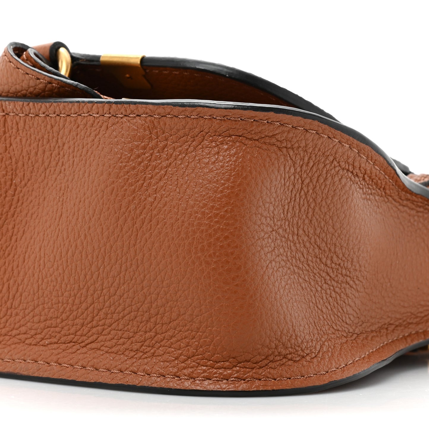 Calfskin Mini Marcie Satchel Tan
