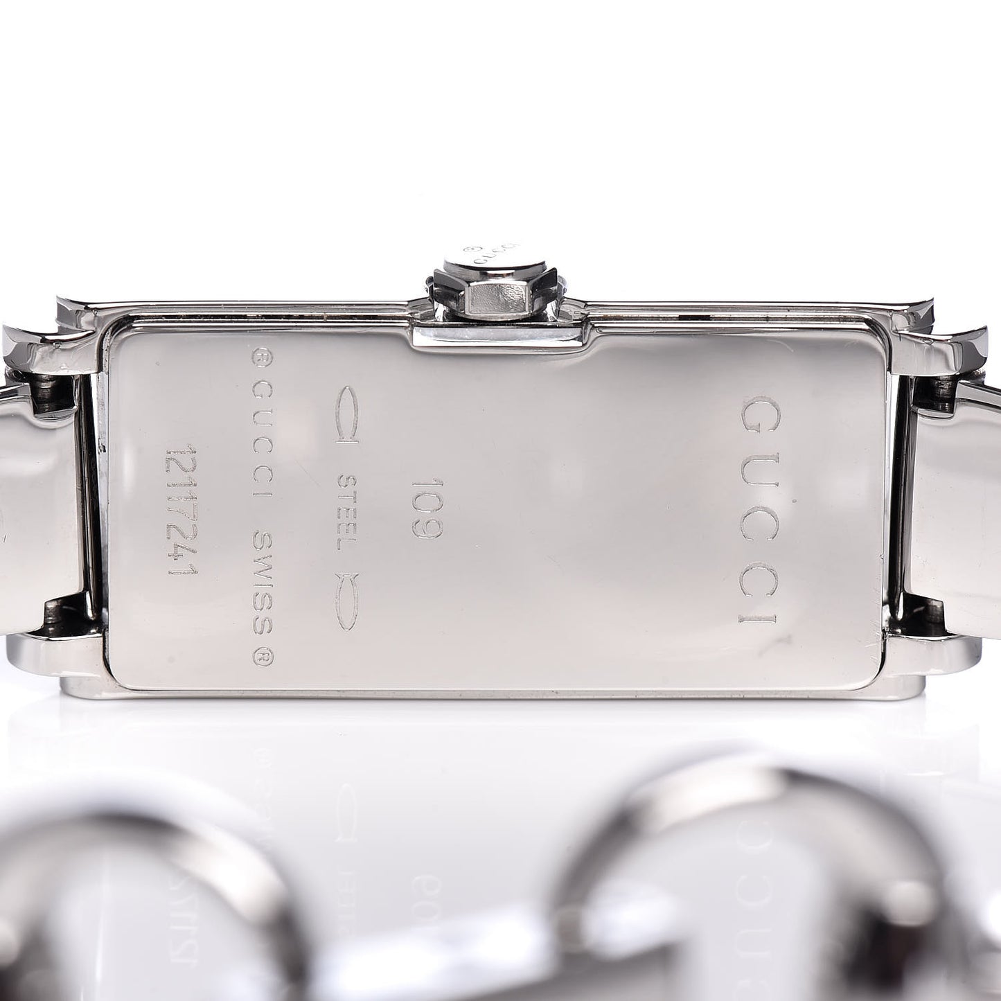 Stainless Steel 14mm 109 Horsebit Web Quartz Watch