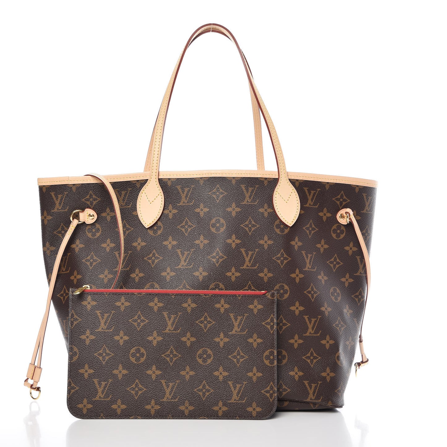 Monogram Neo Neverfull MM Cherry