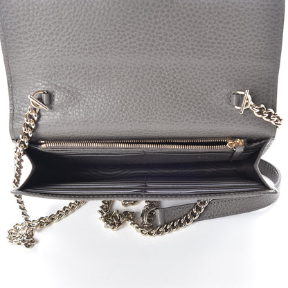 Gucci Dollar Calfskin Interlocking G Chain Wallet Loess 7 of 10