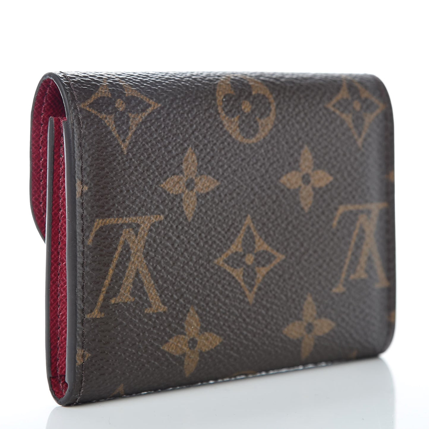 Monogram Rosalie Coin Purse Fuchsia