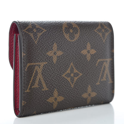 Louis Vuitton Monogram Rosalie Coin Purse Fuchsia 3 of 9