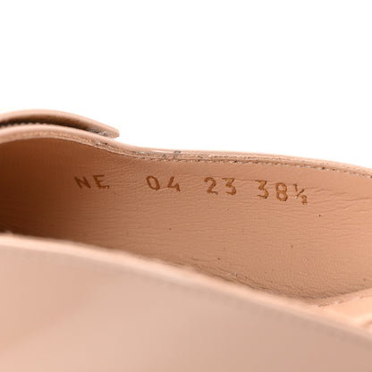 Christian Dior Patent Dior Day Slingback 35mm Pumps 38.5 Nude 8 of 11
