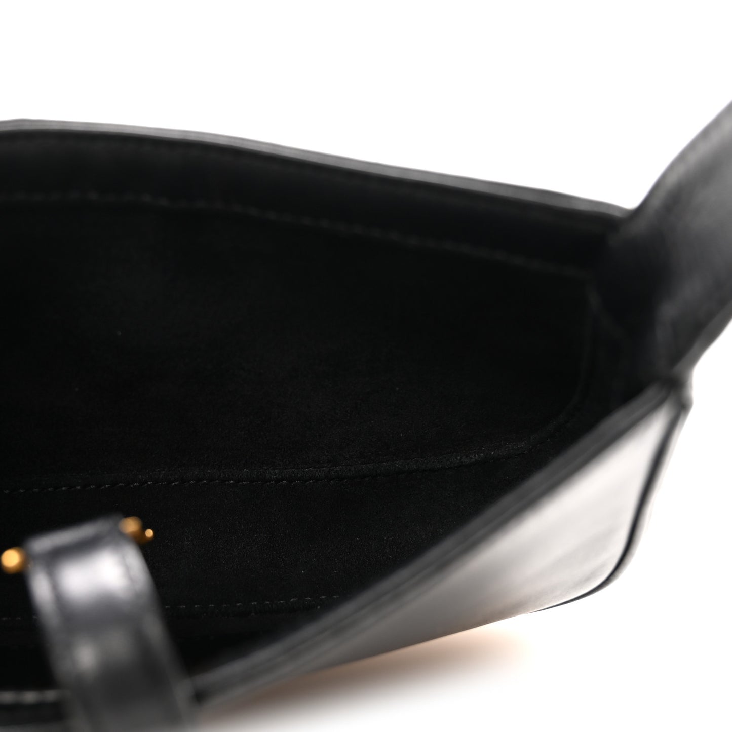 Smooth Calfskin Le 5 A 7 Mini Hobo Black