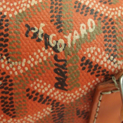 Goyard Goyardine Amakios PM Bowler Tote Bag Orange 7 of 11