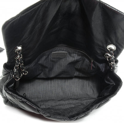 Chanel Lambskin In and Out XL Maxi Flap Black 5 of 8