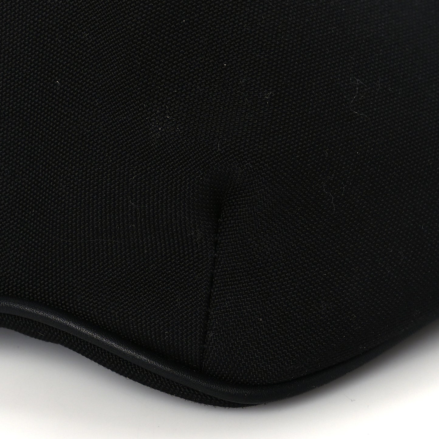 Canvas Monogram Belt Bag Black