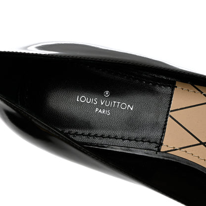 Louis Vuitton Patent Cosplay Ballerina Flat 37.5 Black 7 of 9