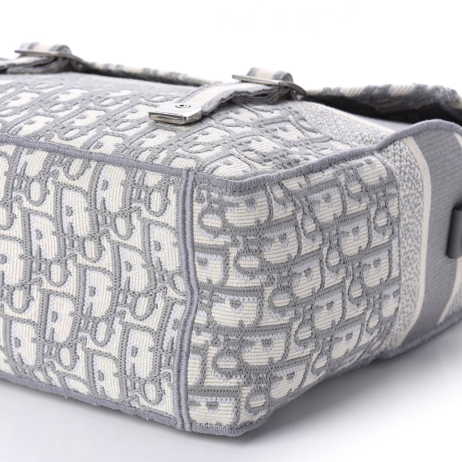 Christian Dior Oblique Medium Diorcamp Messenger Grey 7 of 11