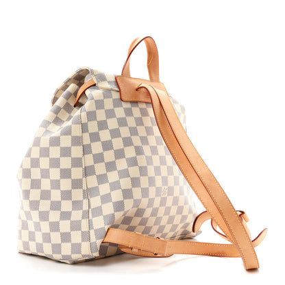 Louis Vuitton Damier Azur Sperone Backpack 3 of 9