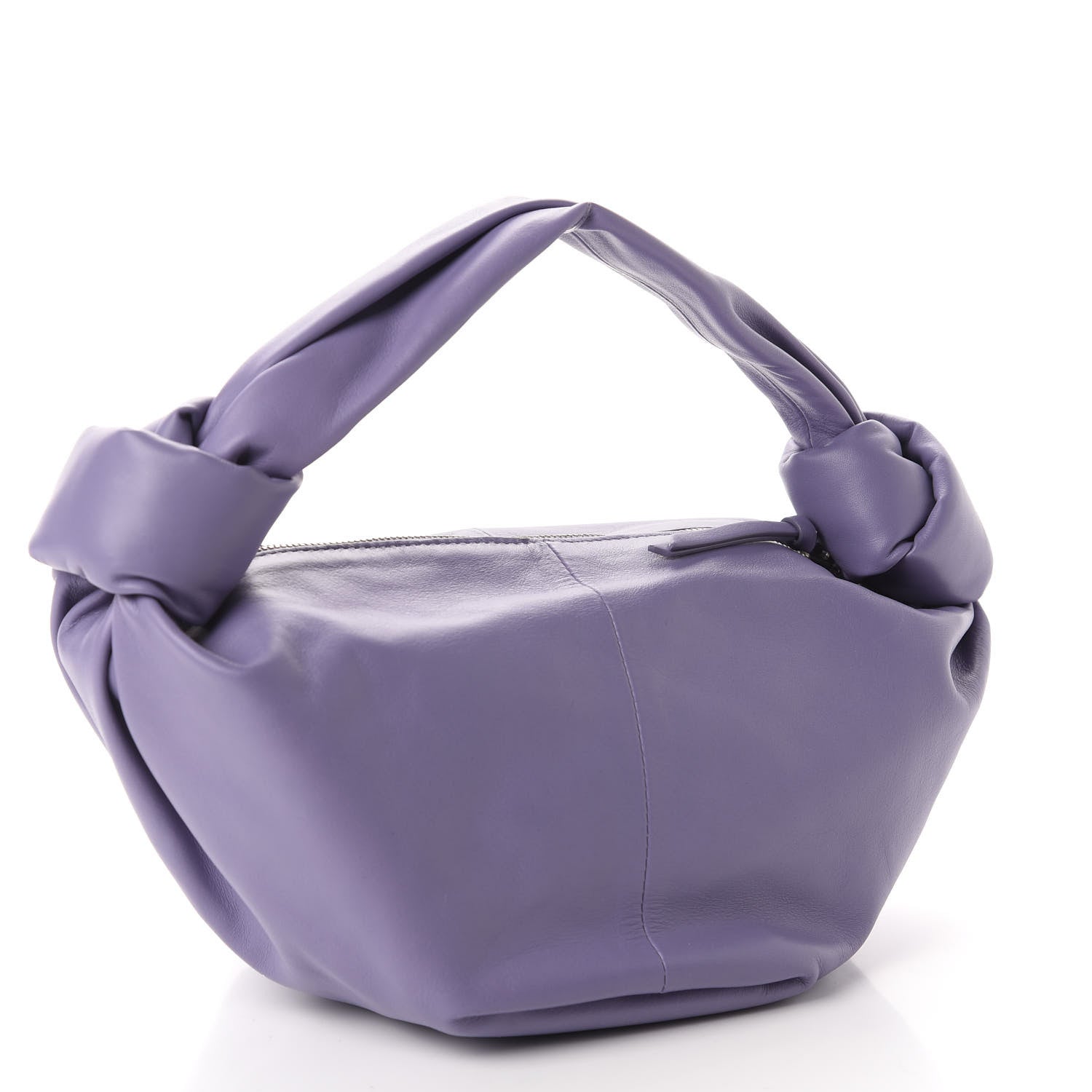 Bottega Veneta Nappa Mini Double Knot Bag Lavender 3 of 10