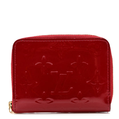 Louis Vuitton Vernis Zippy Coin Purse Pomme D'Amour 1 of 11