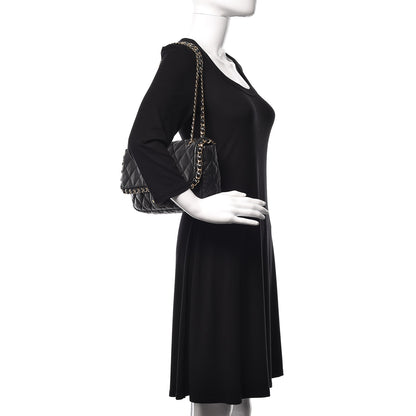 Chanel Calfskin Quilted Medium Chain Me Flap Black 2 of 9