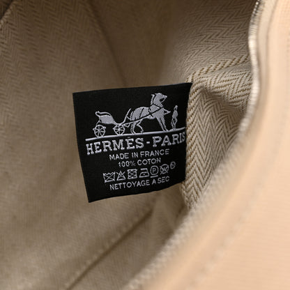 Hermes Canvas Large Bride-A-Brac Pouch Natural 6 of 6