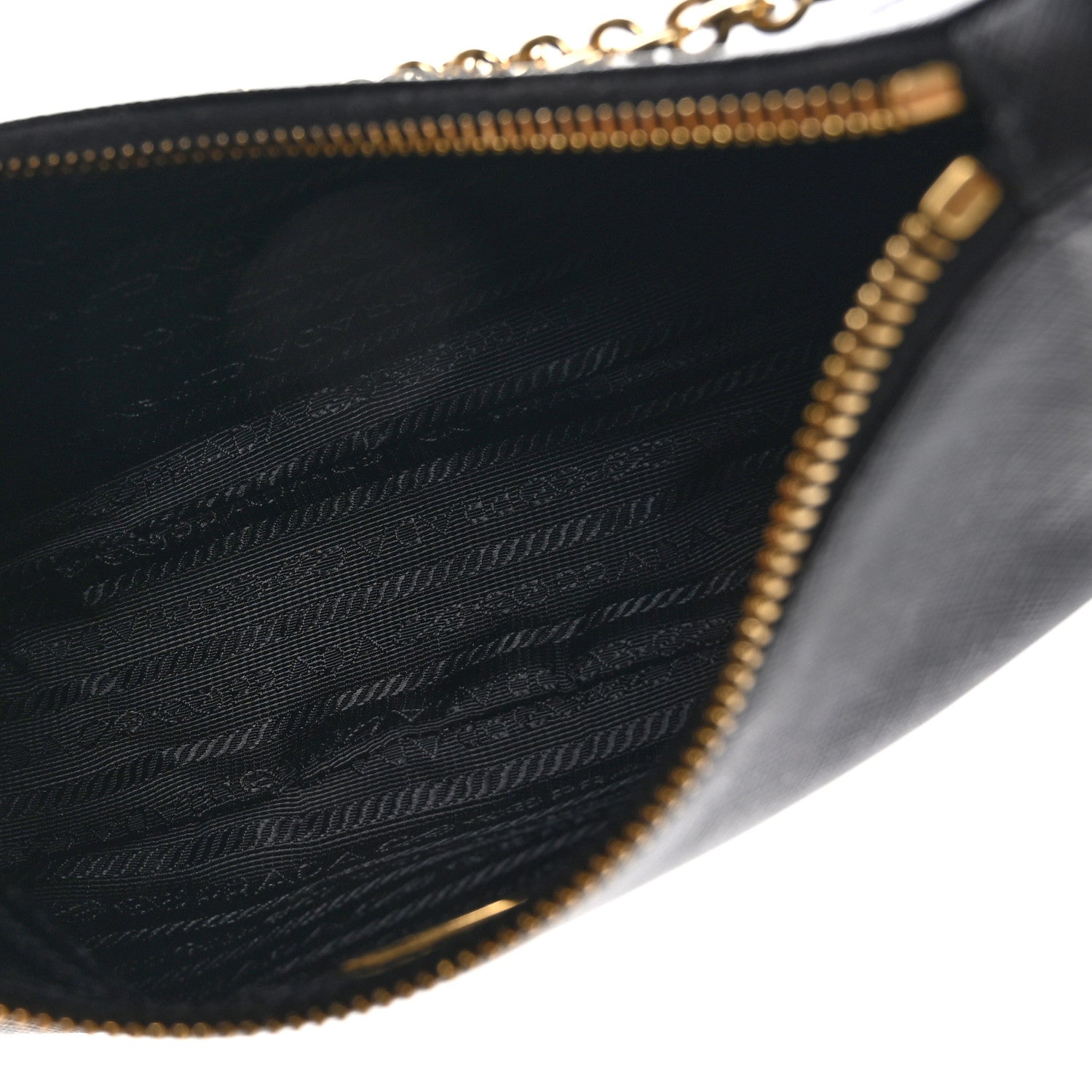 Prada Saffiano Lux Re-Edition 2005 Shoulder Bag Black 5 of 9