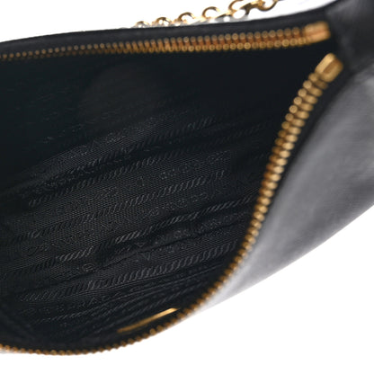 Prada Saffiano Lux Re-Edition 2005 Shoulder Bag Black 5 of 9