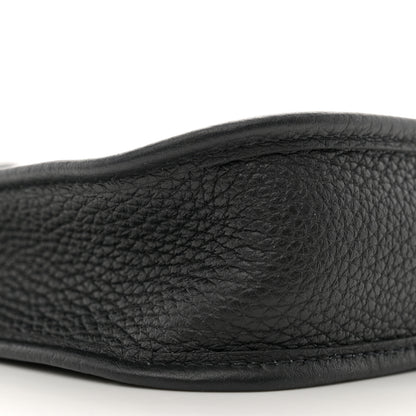 Hermes Taurillon Clemence Evelyne TPM Black 9 of 10