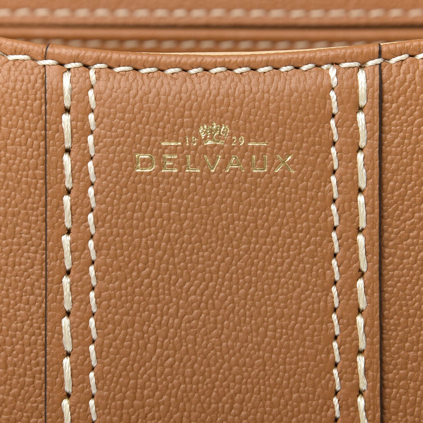 Grained Rodeo Calfskin Surpique Mini Brillant Satchel Vegetal Ivory