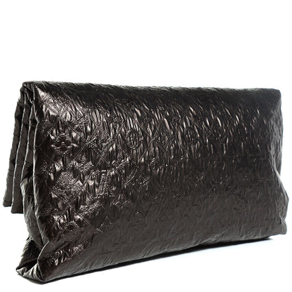 Louis Vuitton Jacquard Quilted Monogram Limelight Clutch PM Black 3 of 7