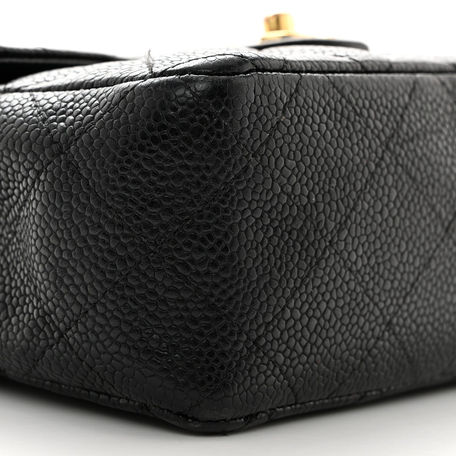Chanel Caviar Quilted Mini Square Flap Black 9 of 11