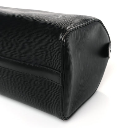 Louis Vuitton Epi Speedy 25 Black 8 of 8