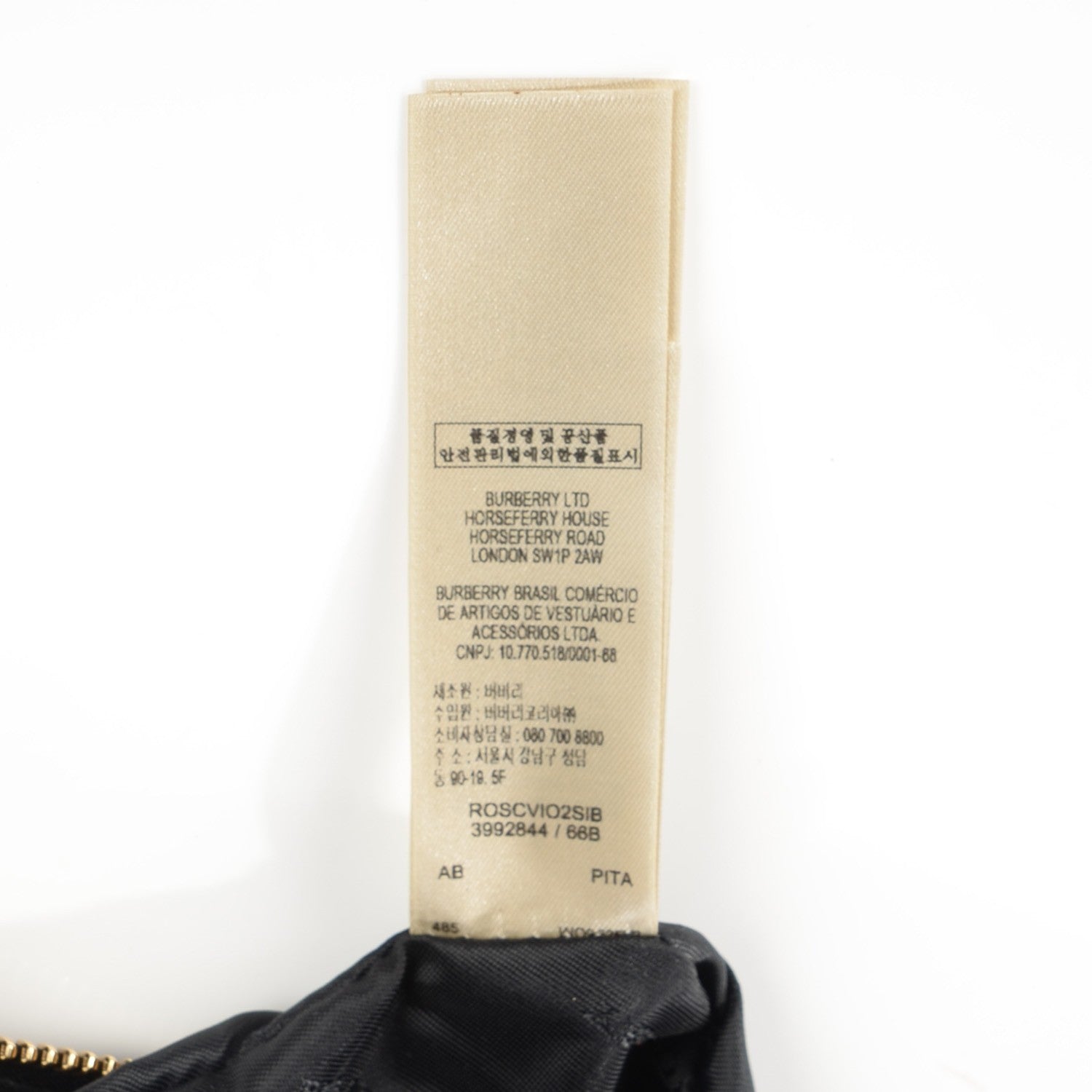 Burberry House Check Calf Hair Leopard Print Peyton Crossbody Clutch Bag 2 of 13