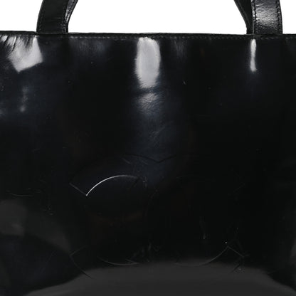 Chanel Patent CC Shopper Tote Black 8 of 11