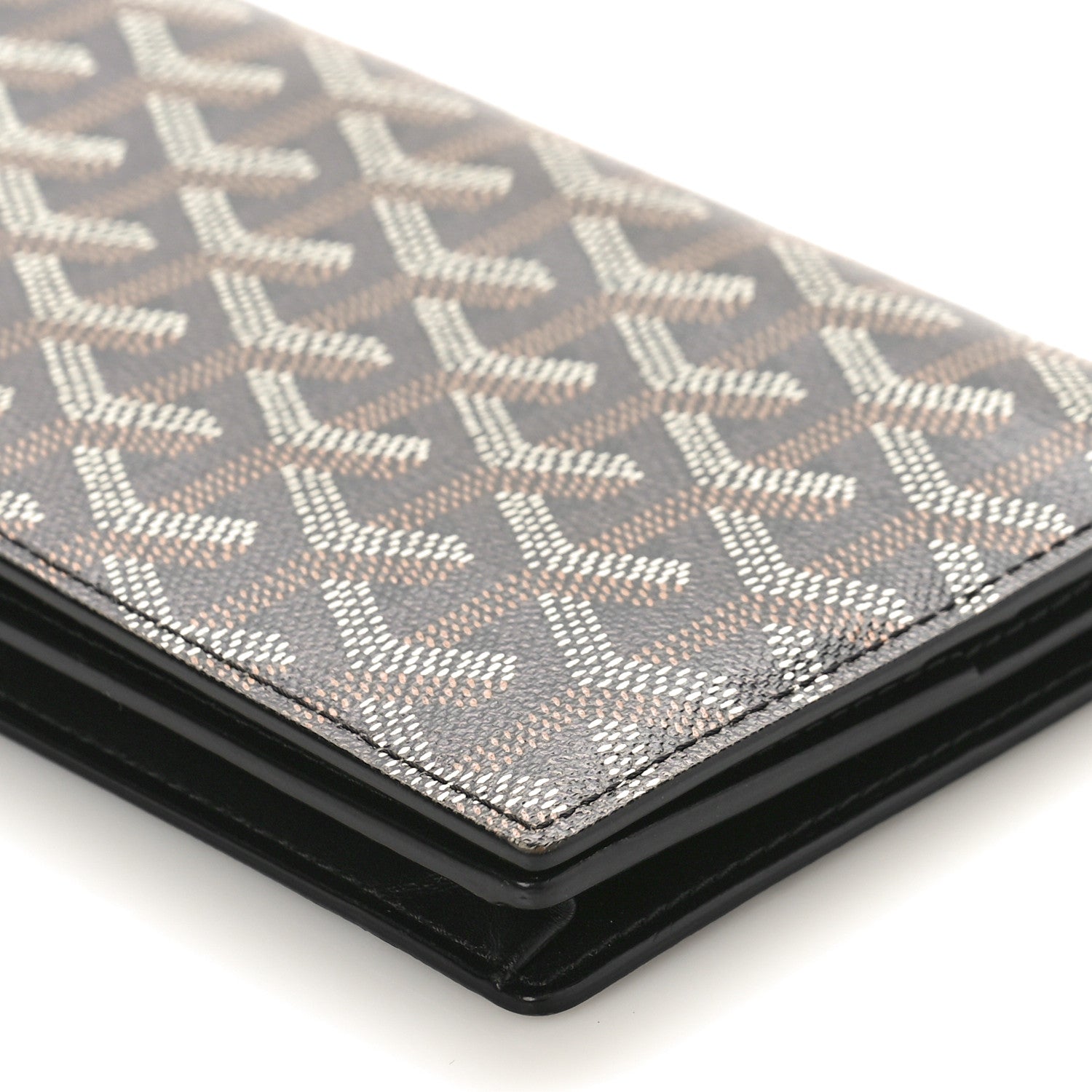 Goyard Goyardine Long Bi-Fold Wallet Black 8 of 8