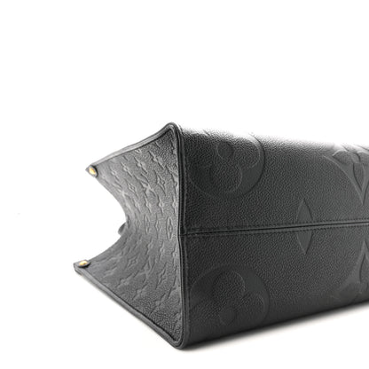 Louis Vuitton Empreinte Monogram Giant Onthego MM Black 8 of 9
