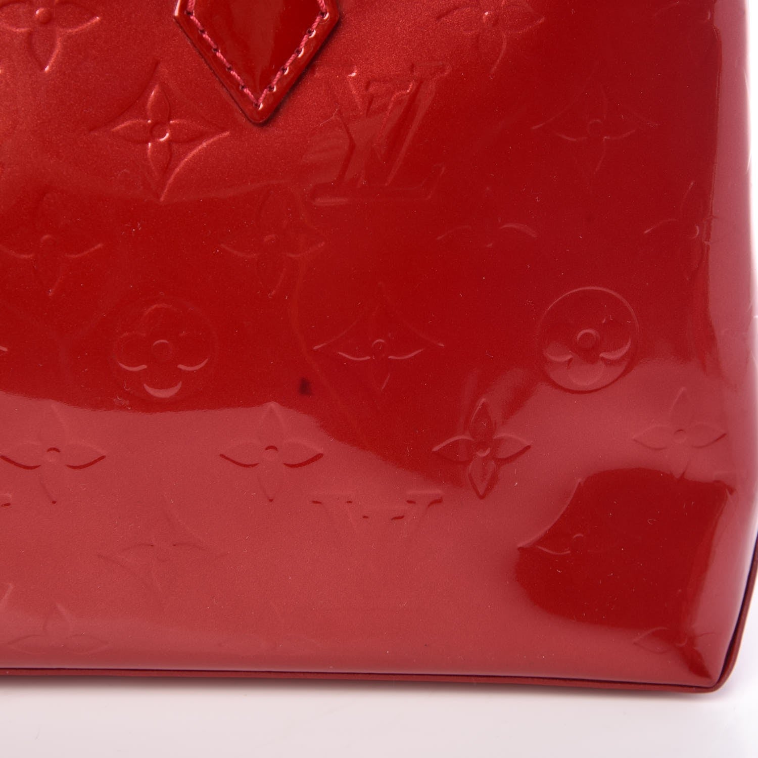 Louis Vuitton Vernis Wilshire PM Pomme D'Amour 7 of 8