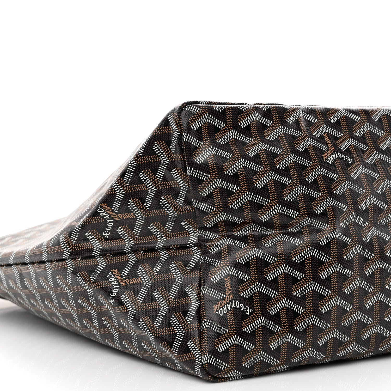 Goyard Goyardine Saint Louis GM Black Gold 11 of 12