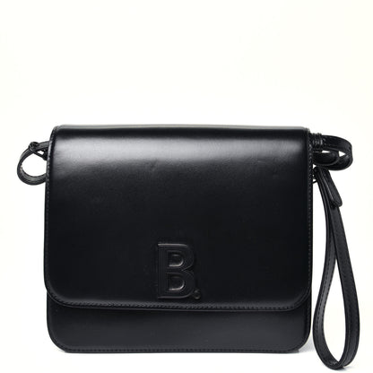 Balenciaga Shiny Box Calfskin Medium B Bag Black 1 of 4