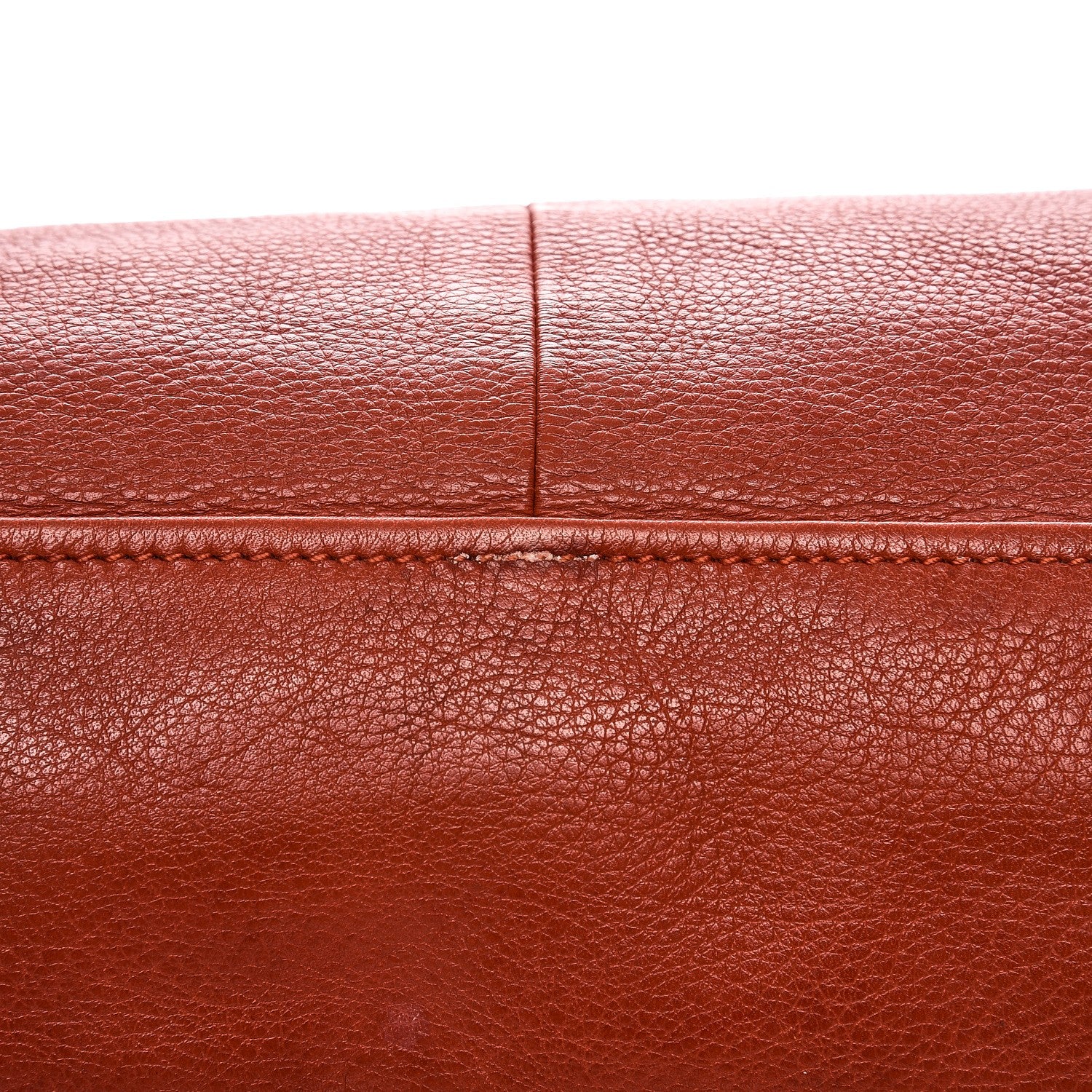 Prada Vitello Daino Shoulder Bag Arancio 10 of 21