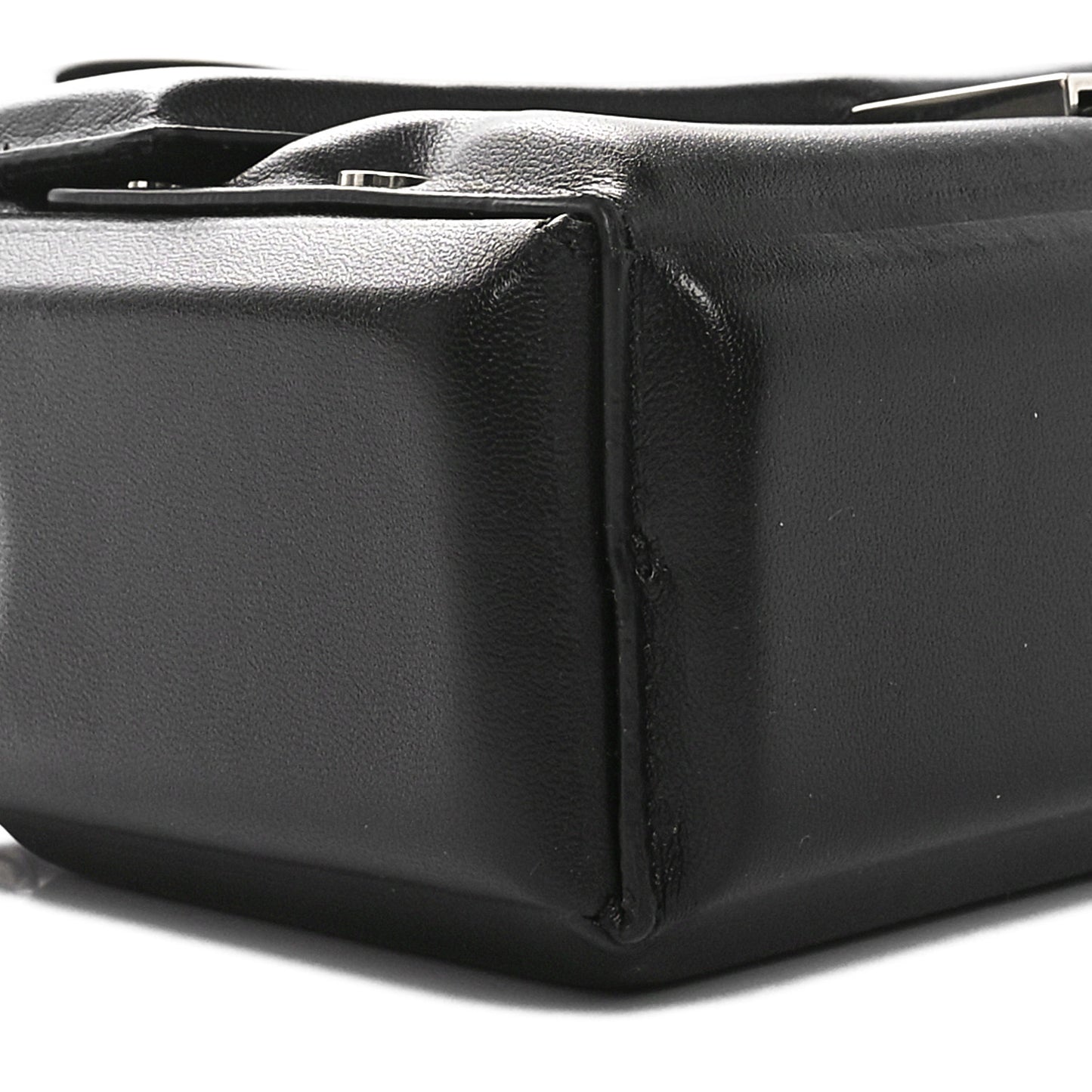 Nappa Baguette Soft Trunk Bag Black