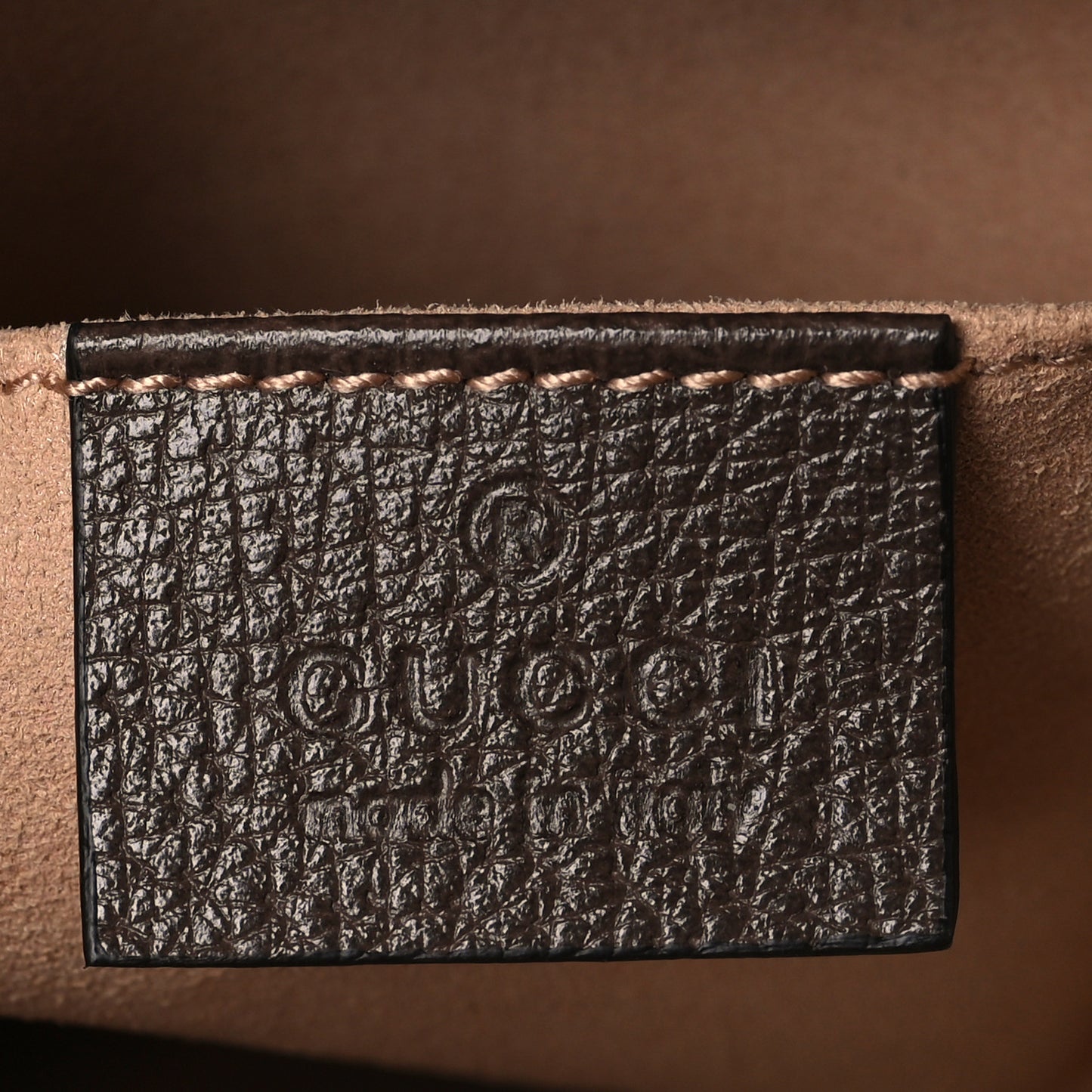 GG Supreme Monogram Web Small Ophidia Belt Bag 95 38 Dark Brown