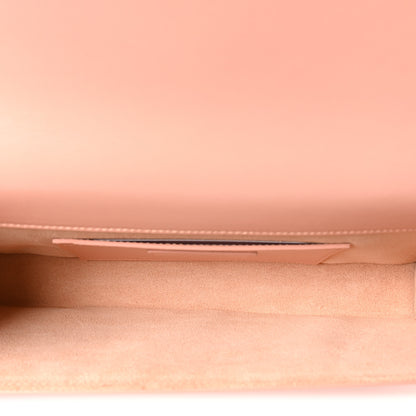 Saint Laurent Calfskin Classic Monogram Cassandre Clutch Blush 5 of 10